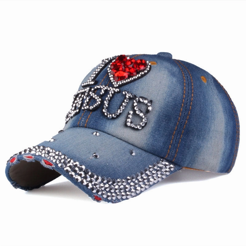 Wholesale Acrylic Diamond Baseball Cap