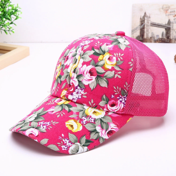 Wholesale Acrylic Fiber Boss Recommended Flower Baseball Cap
