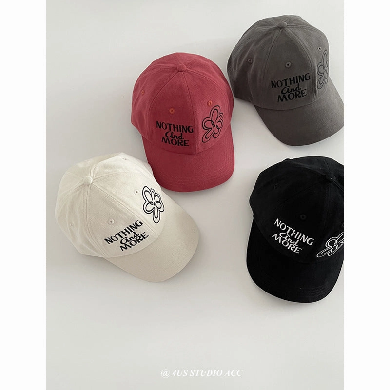 Wholesale Acrylic Flower English Embroidery Baseball Cap
