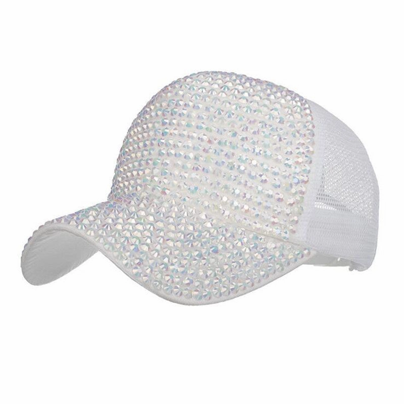 Wholesale Acrylic Full Diamond Baseball Cap