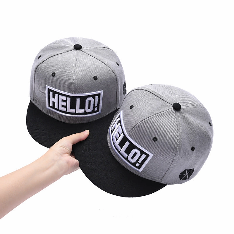 Wholesale Acrylic Simple Letter Baseball Cap