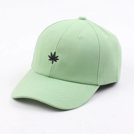Wholesale Antique Maple Leaf Embroidery Cotton Baseball Cap