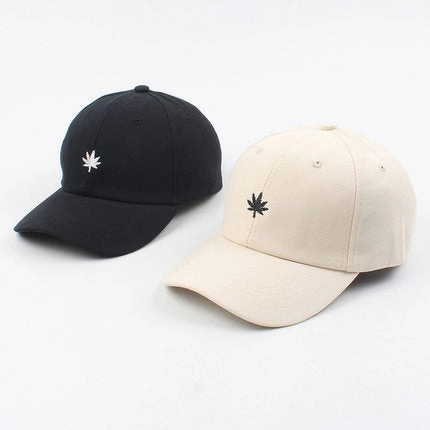 Wholesale Antique Maple Leaf Embroidery Cotton Baseball Cap