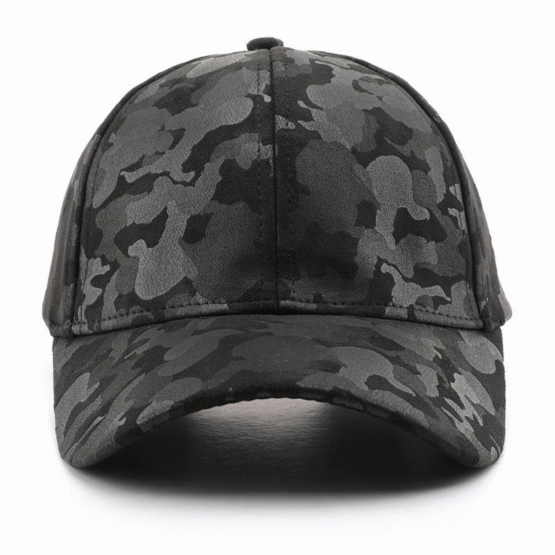 Wholesale Autumn and Winter Thickened Camouflage Light Board Cotton Baseball Cap