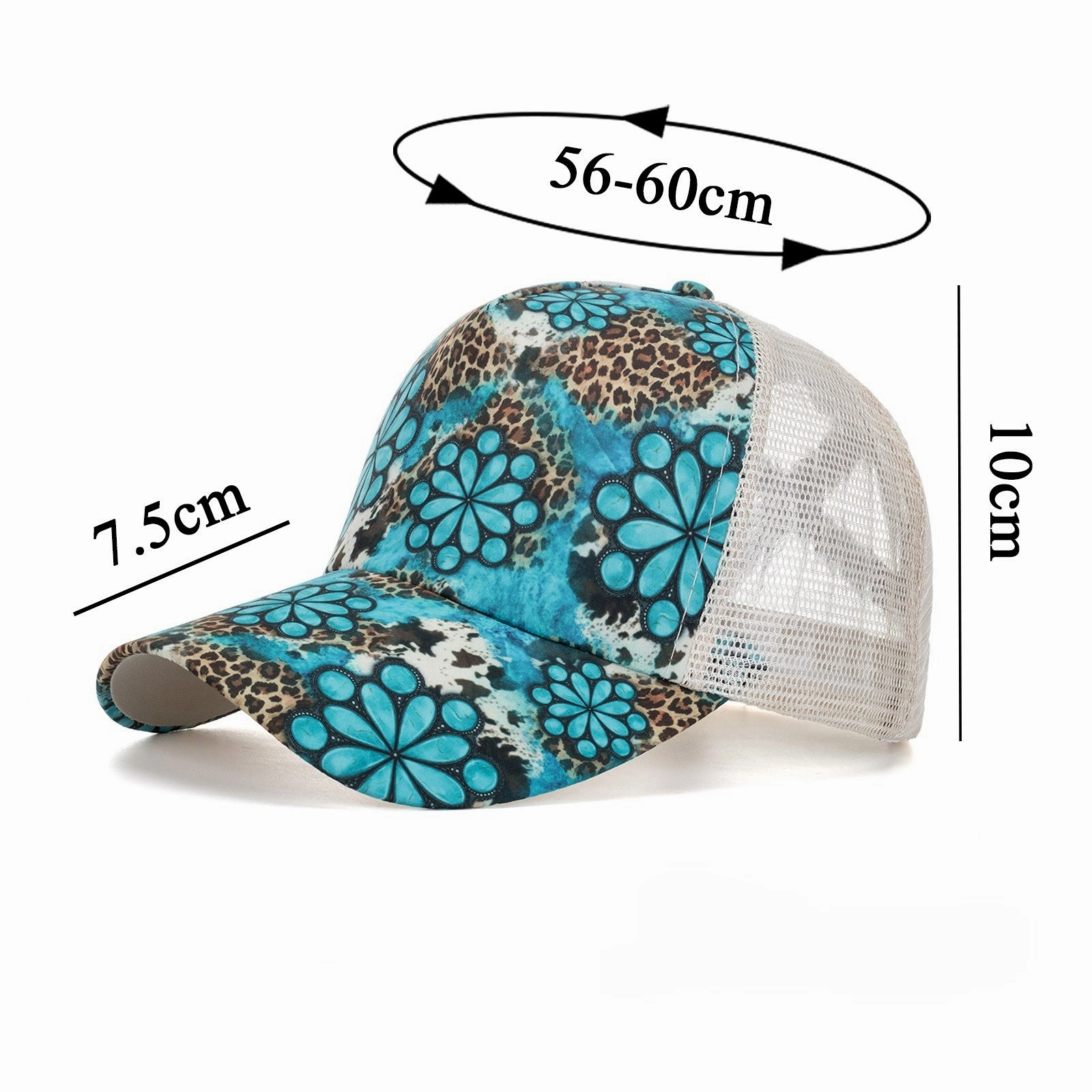 Wholesale Aztec Cotton Leopard Print Baseball Cap