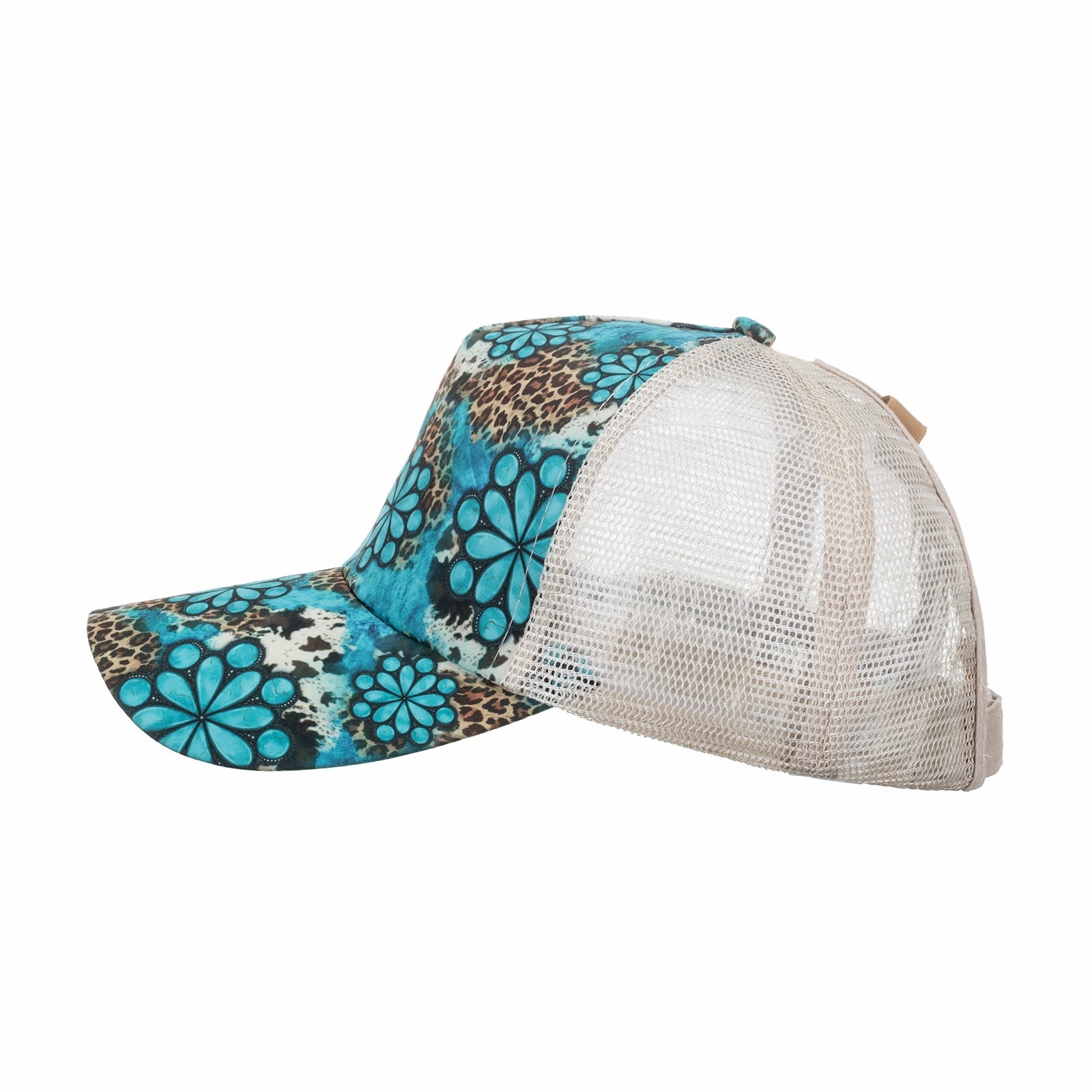 Wholesale Aztec Cotton Leopard Print Baseball Cap