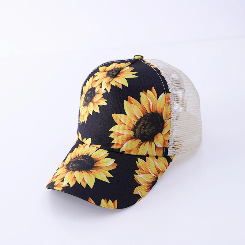 Wholesale Aztec Cotton Printed Old Mesh Breathable Thin Baseball Cap