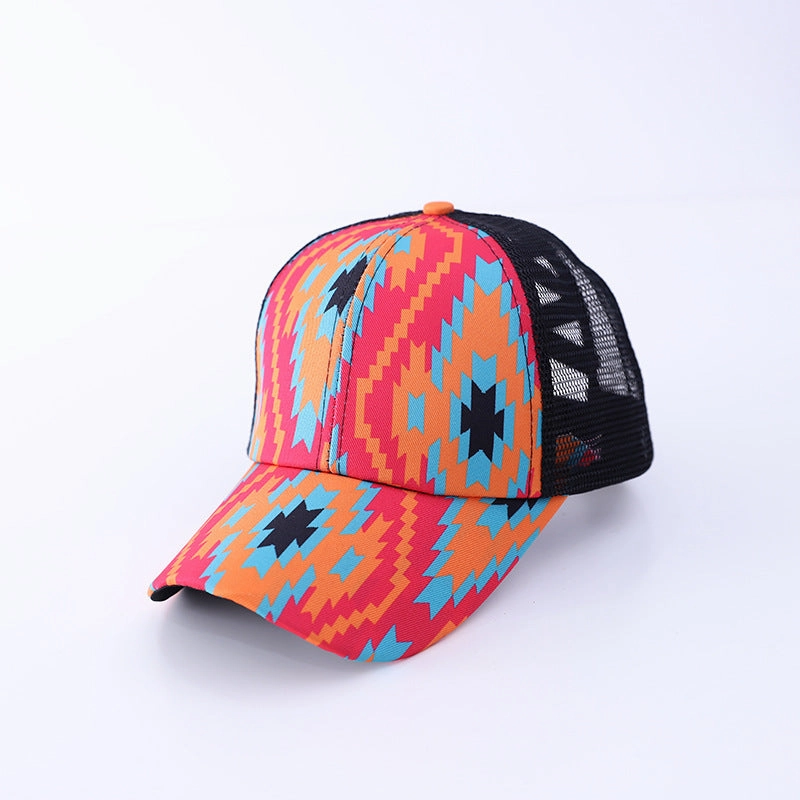 Wholesale Black and Red Checkered Cotton Baseball Caps