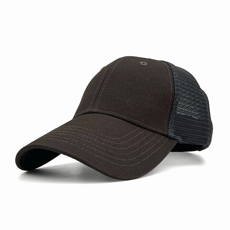 Wholesale Breathable Pure Cotton Net Baseball Caps