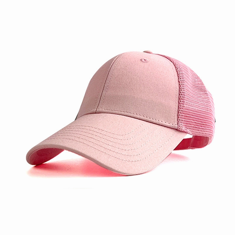 Wholesale Breathable Pure Cotton Net Baseball Caps