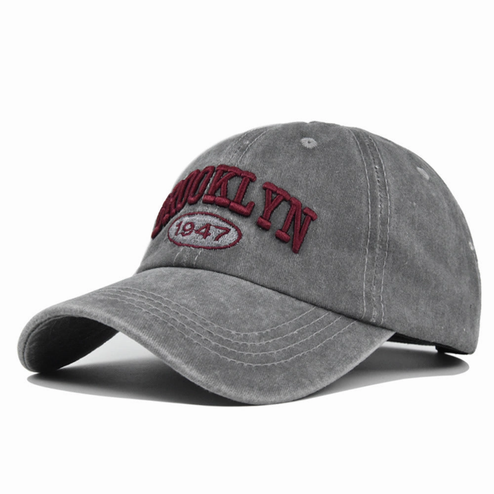 Wholesale BROOKLYN Embroidered Cotton Hat