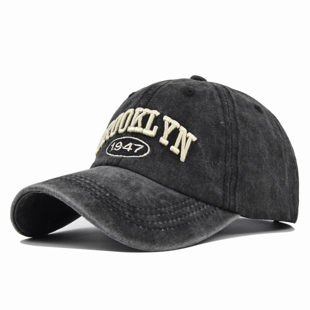 Wholesale BROOKLYN Embroidered Cotton Hat