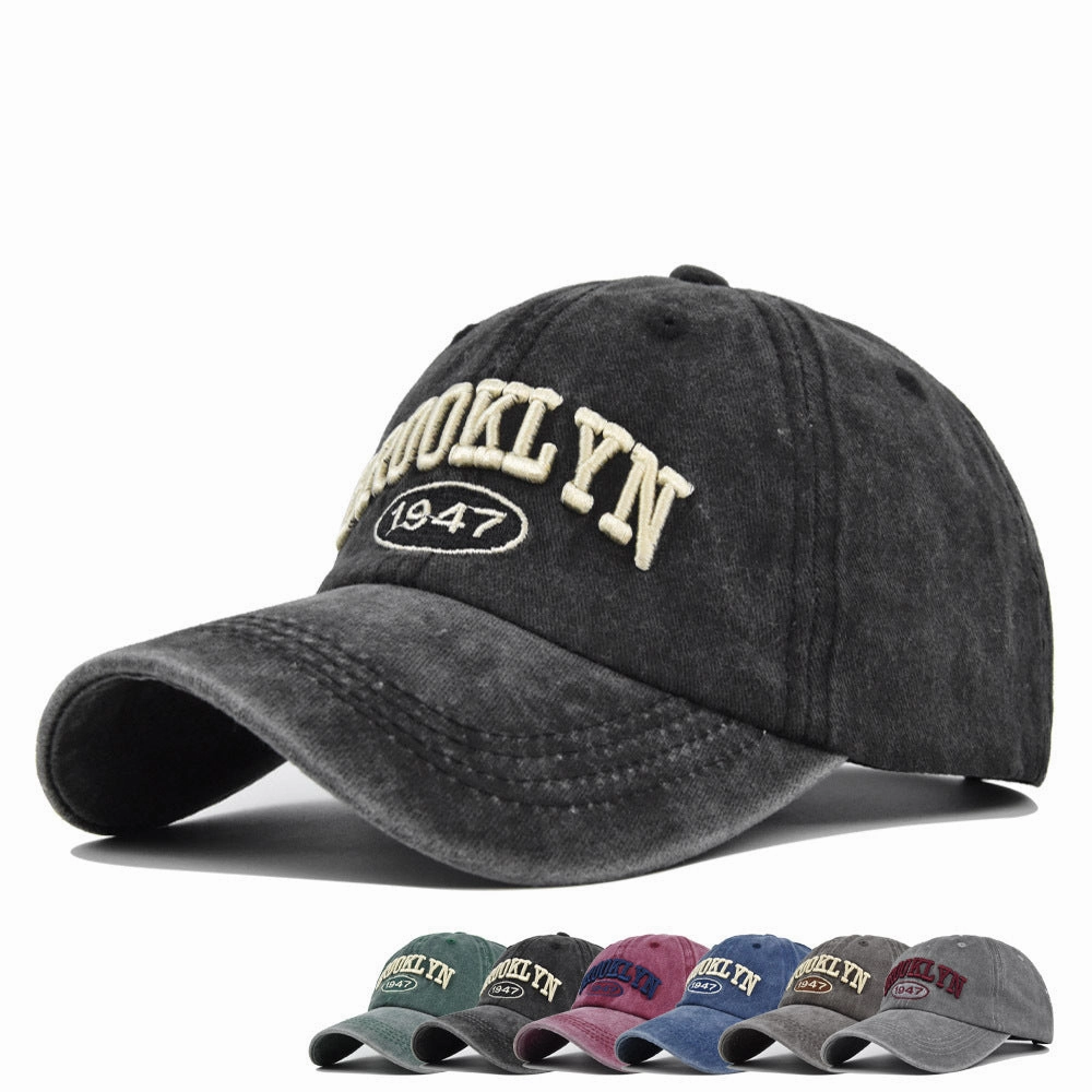 Wholesale BROOKLYN Embroidered Cotton Hat