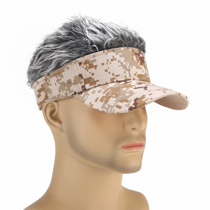 Wholesale Camo Wig Cotton Baseball Cap