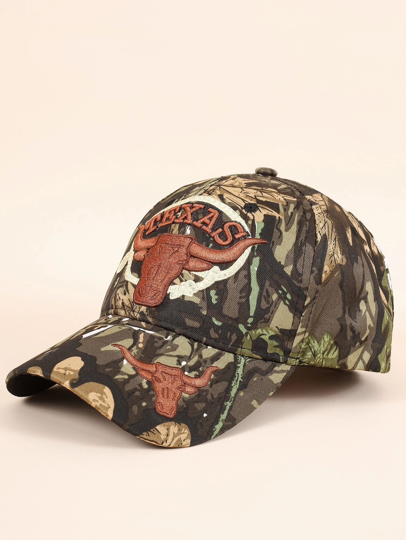 Wholesale Camouflage Polyester Baseball Cap