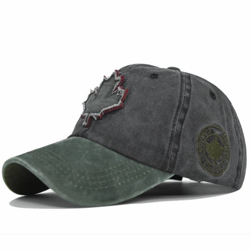 Wholesale Canada Maple Leaf Embroidery Cotton Hat