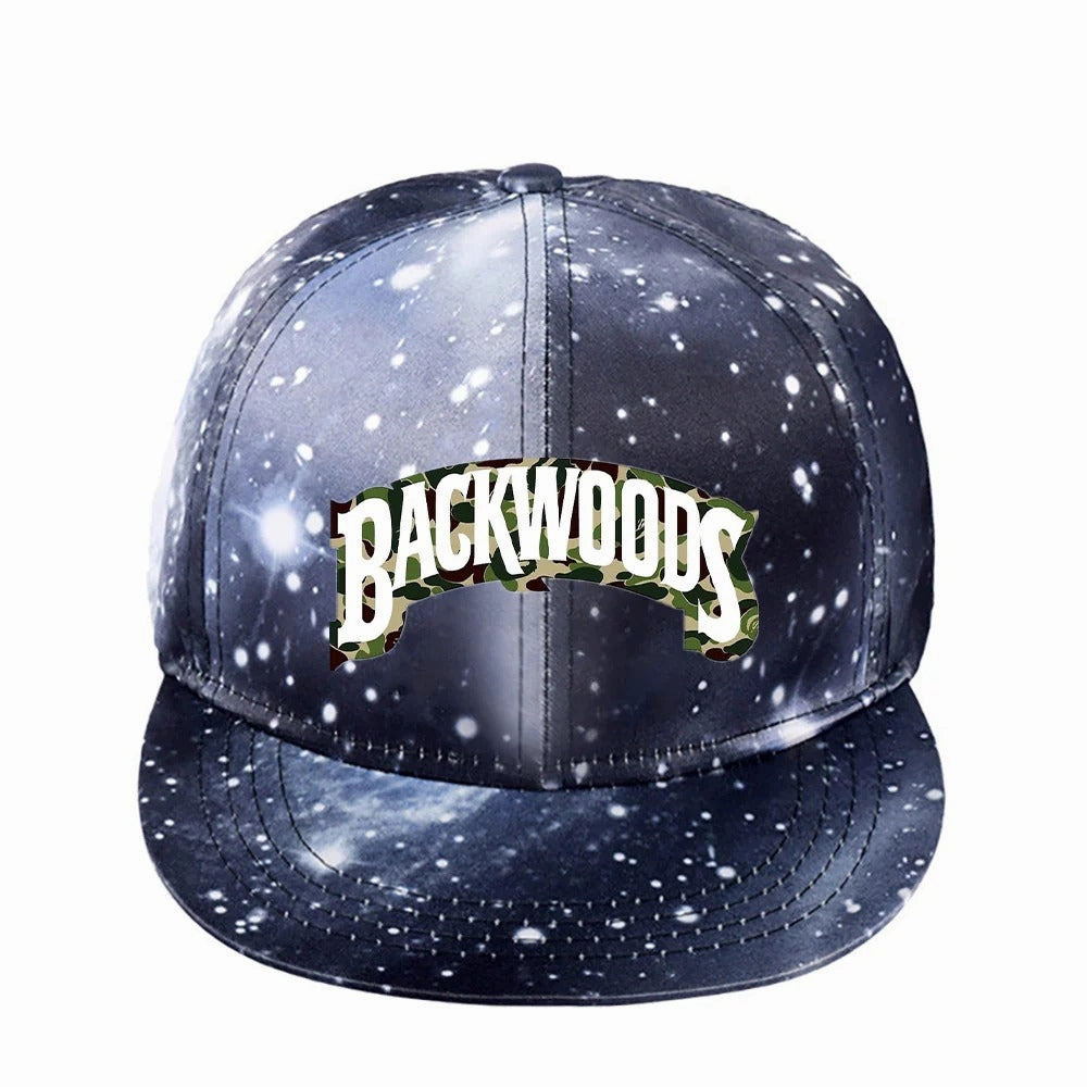 Wholesale Canvas Backwoods Flat Brim Baseball Cap