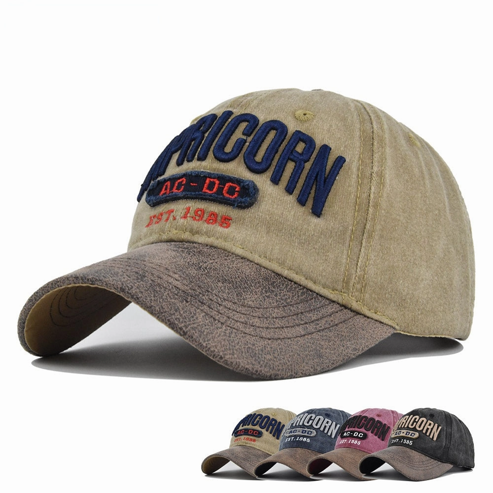 Wholesale CAPRICORN Embroidered Cotton Hat