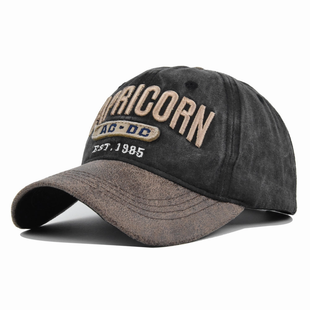 Wholesale CAPRICORN Embroidered Cotton Hat