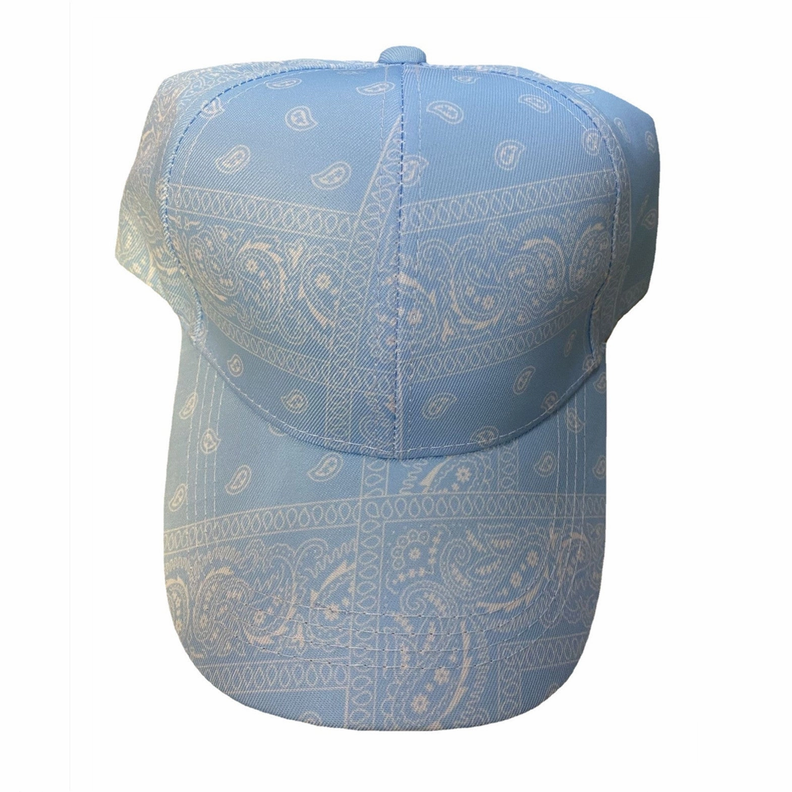 Wholesale Cashew Flower Printed Cotton Baseball Caps