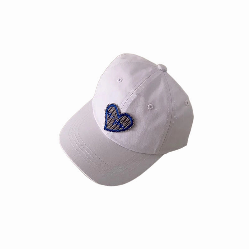 Wholesale Children's Cloth Stickers Love Pure Cotton Baseball Cap