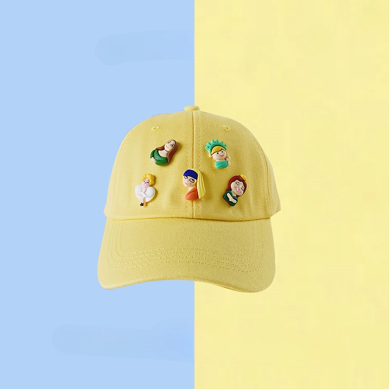 Wholesale Children's Cotton Large Brim Breathable Sun Protection Caps
