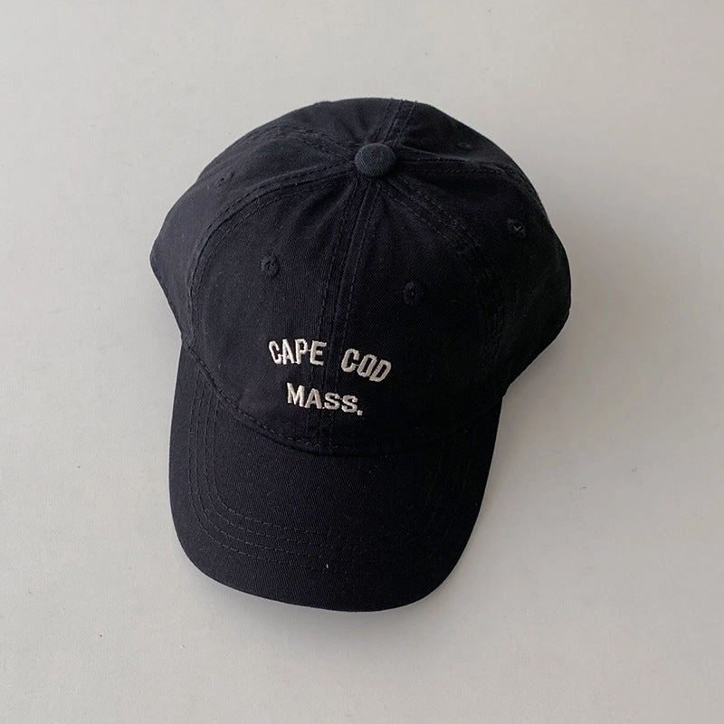 Wholesale Children's Sunshade and Sunscreen Pure Cotton Baseball Cap