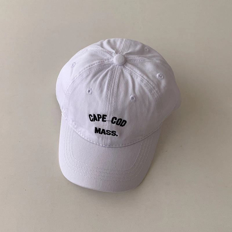 Wholesale Children's Sunshade and Sunscreen Pure Cotton Baseball Cap