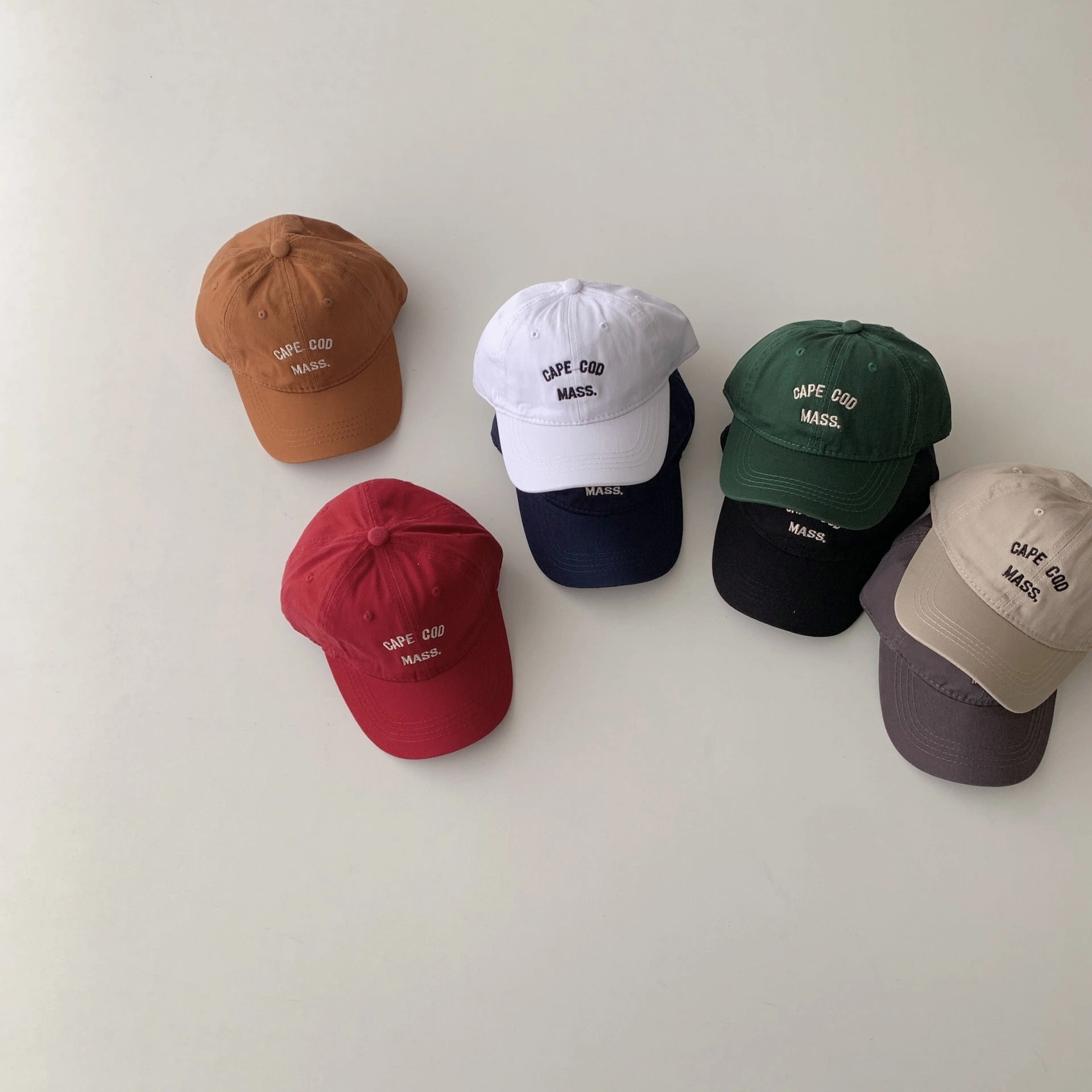 Wholesale Children's Sunshade and Sunscreen Pure Cotton Baseball Cap