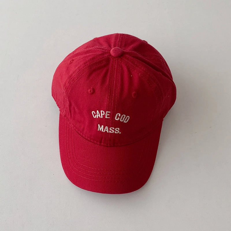 Wholesale Children's Sunshade and Sunscreen Pure Cotton Baseball Cap