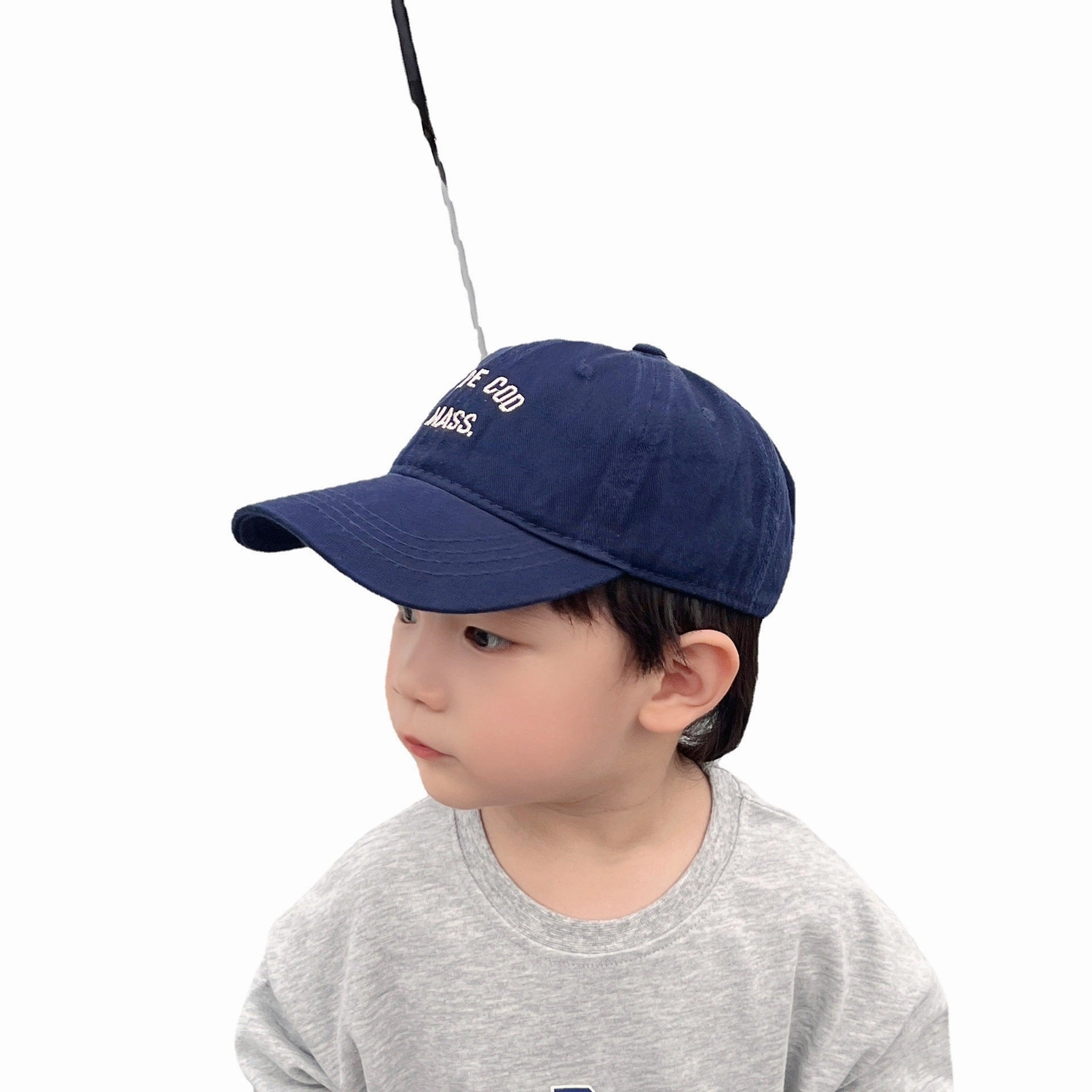 Wholesale Children's Sunshade and Sunscreen Pure Cotton Baseball Cap