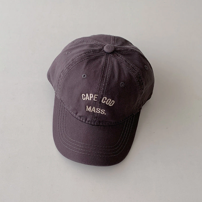 Wholesale Children's Sunshade and Sunscreen Pure Cotton Baseball Cap