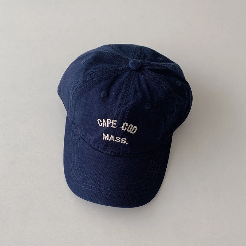 Wholesale Children's Sunshade and Sunscreen Pure Cotton Baseball Cap