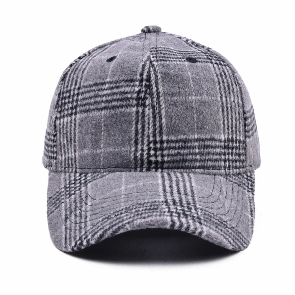 Wholesale Christmas Plaid Baseball Caps
