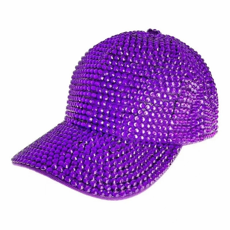 Wholesale Colorful Rhinestone Baseball Caps
