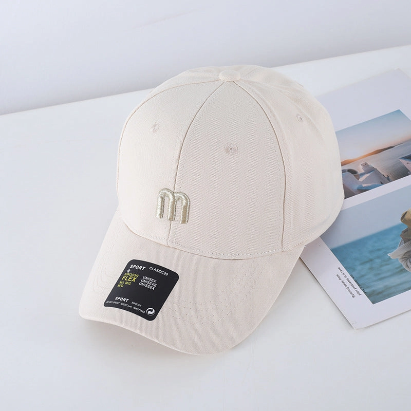 Wholesale Cotton Alphabet Visor Cross Baseball Cap