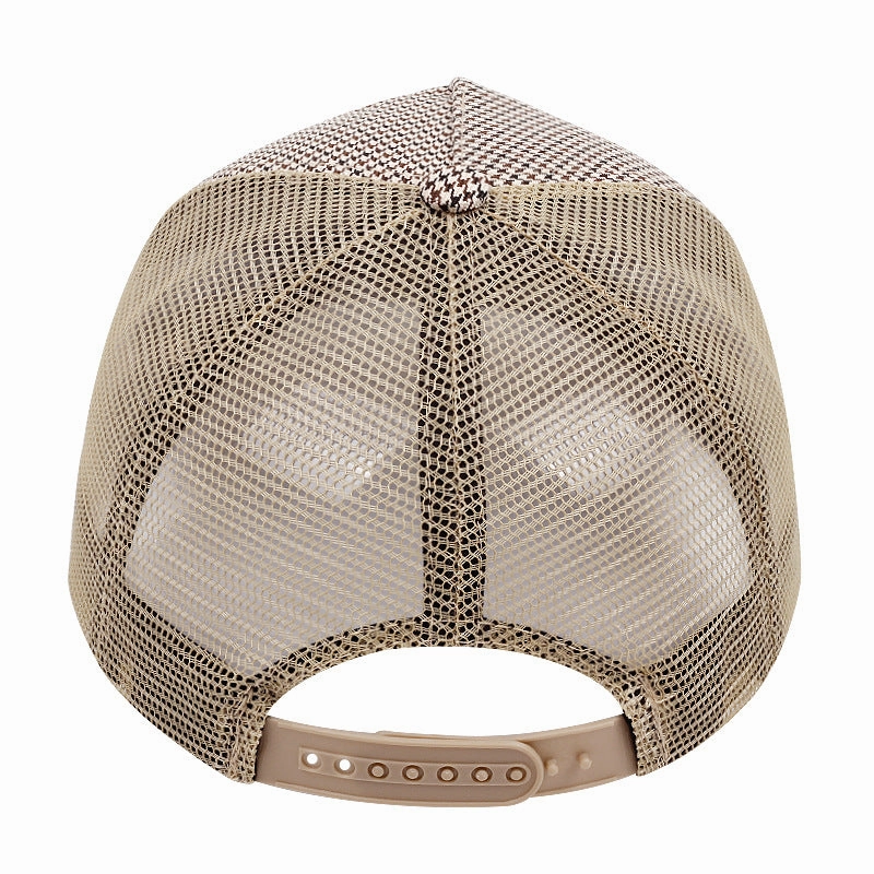 Wholesale Cotton and Linen Plaid Animal Baseball Caps