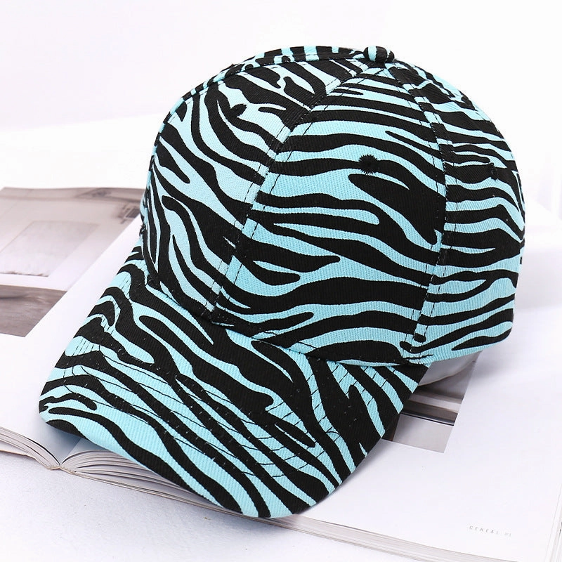 Wholesale Cotton and Linen Zebra Baseball Cap