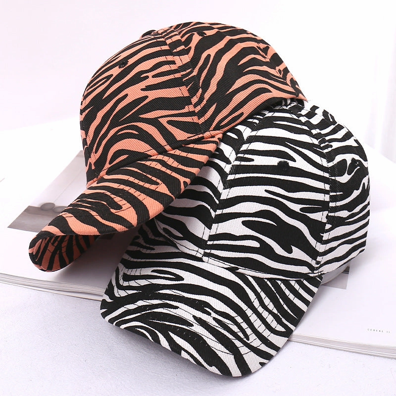 Wholesale Cotton and Linen Zebra Baseball Cap