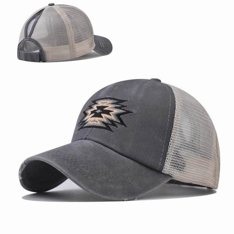 Wholesale Cotton Aztec Pattern Embroidered Baseball Cap