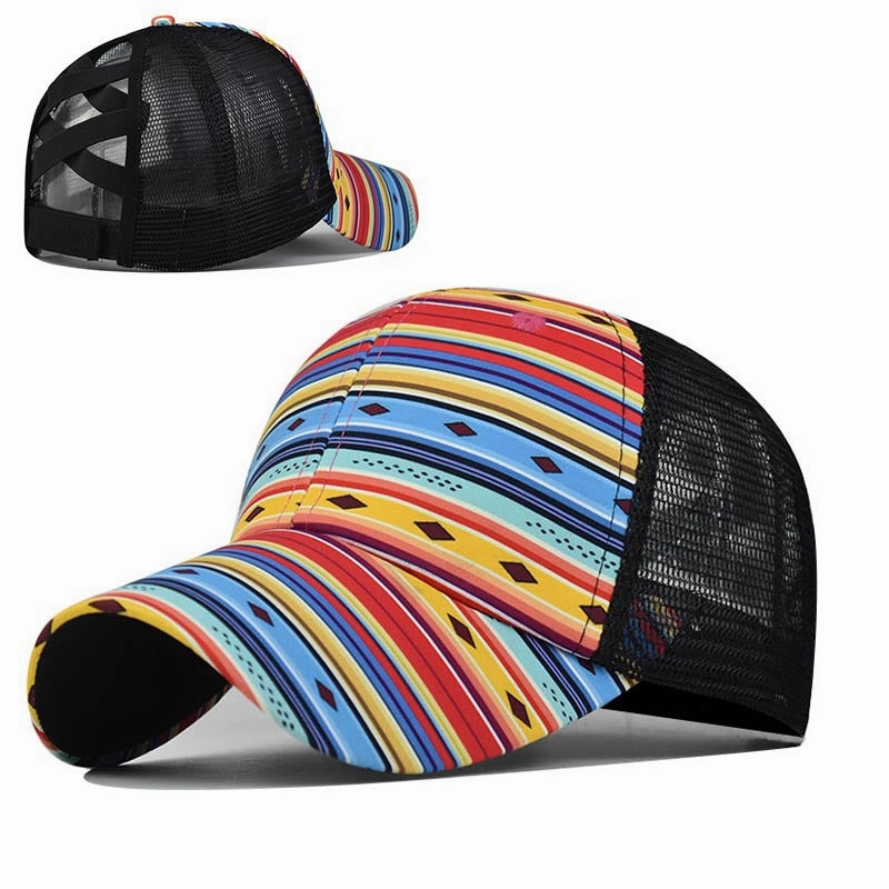 Wholesale Cotton Aztec Printed Baseball Caps