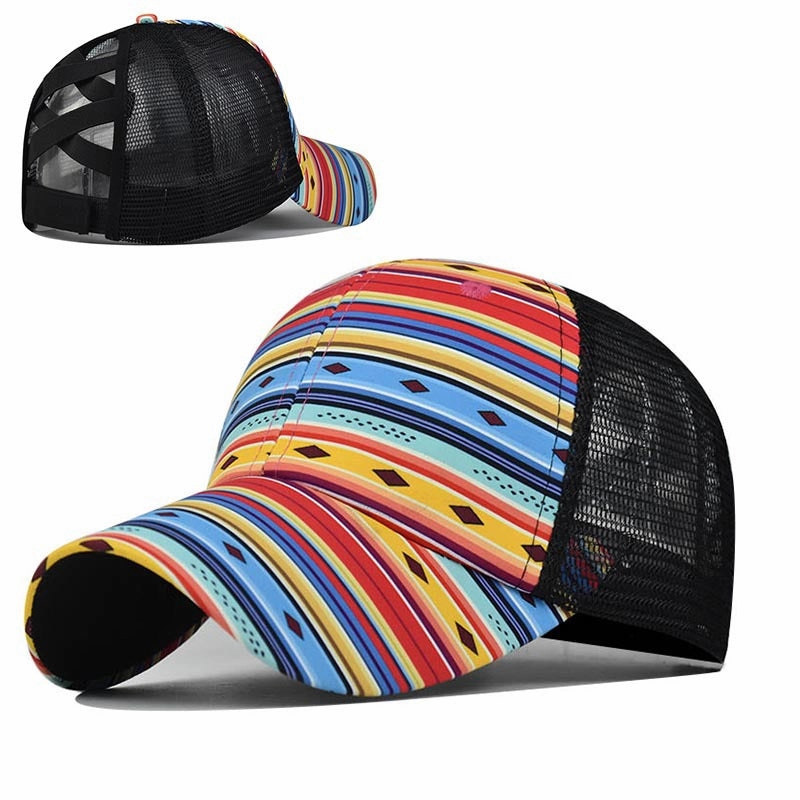 Wholesale Cotton Aztec Printed Baseball Caps