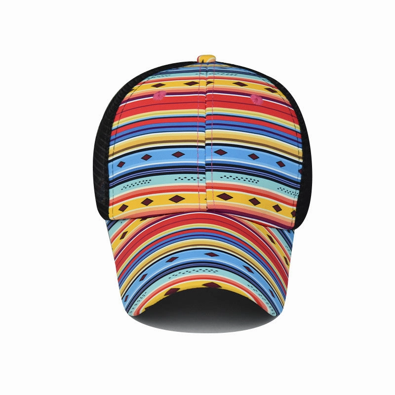 Wholesale Cotton Aztec Printed Baseball Caps