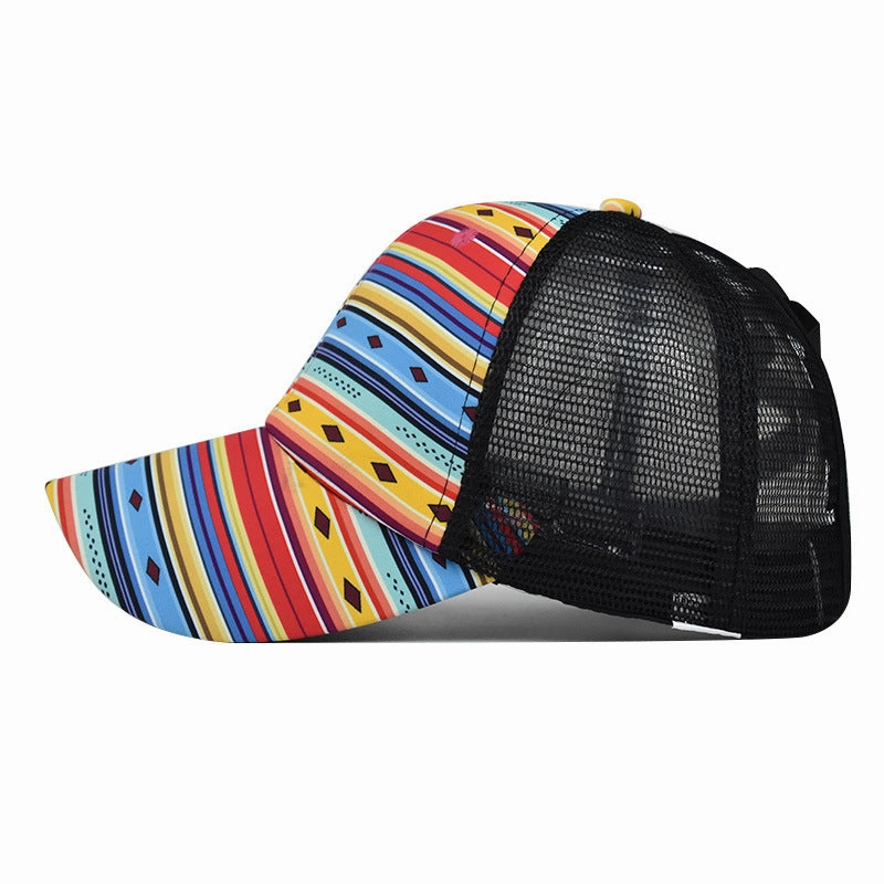 Wholesale Cotton Aztec Printed Baseball Caps