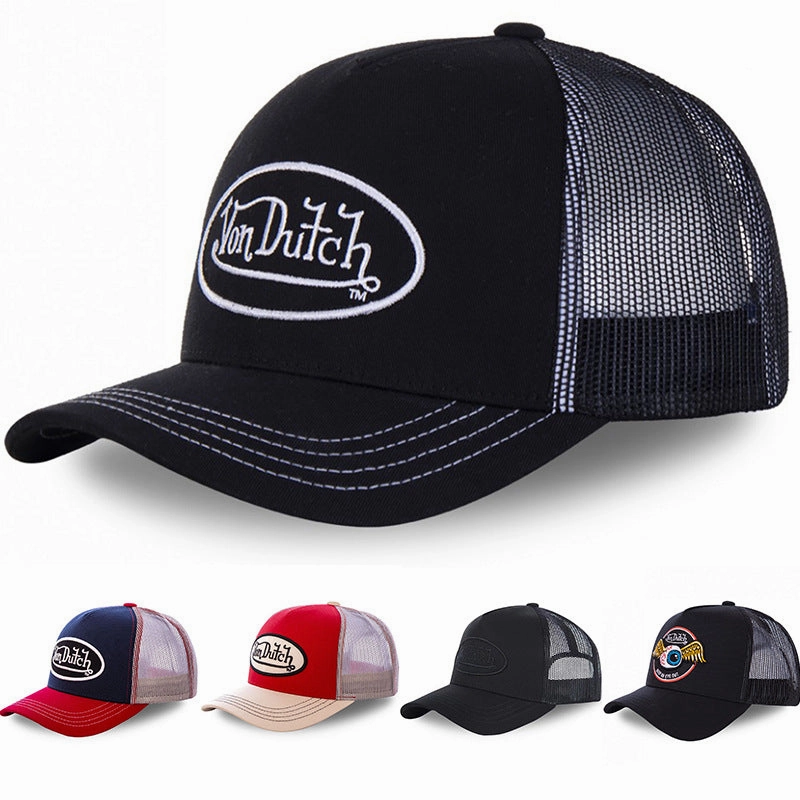 Wholesale Cotton Breathable Embroidered Pure Cotton Mesh Hats