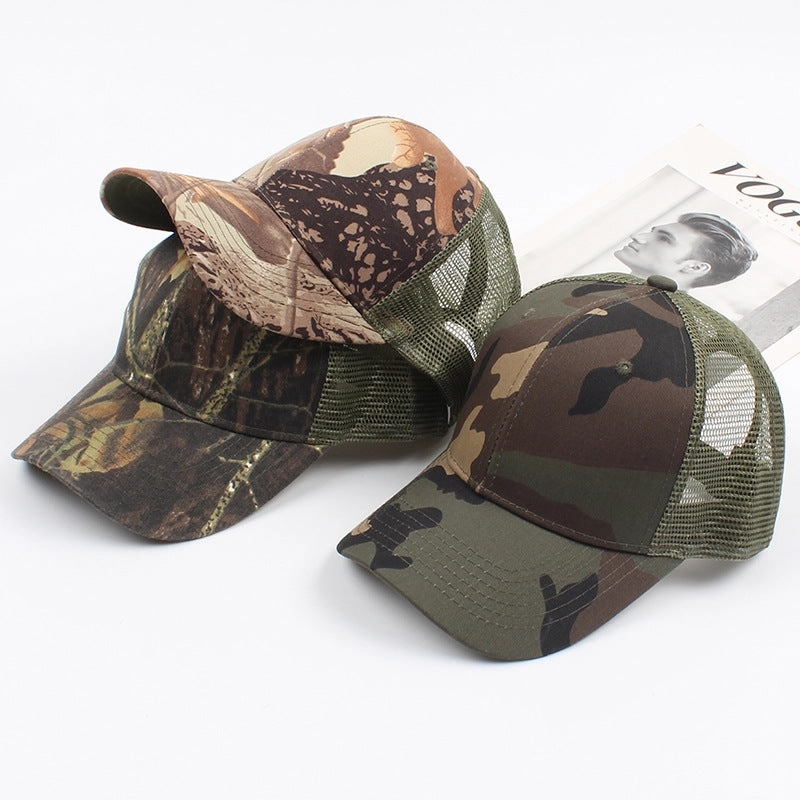Wholesale Cotton Camouflage Baseball Cap
