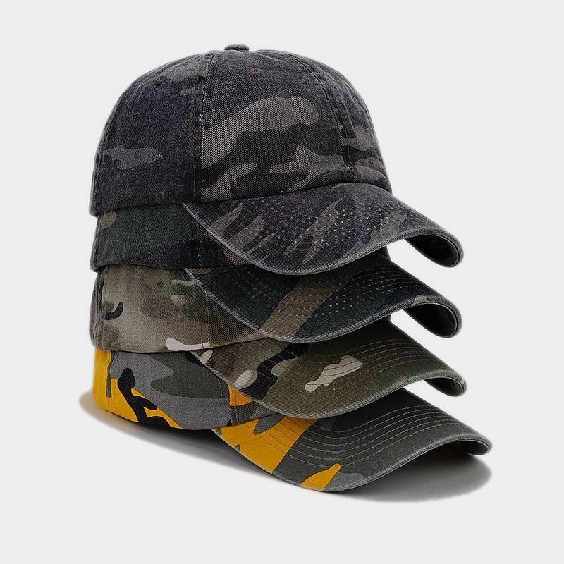 Wholesale Cotton Camouflage Baseball Caps