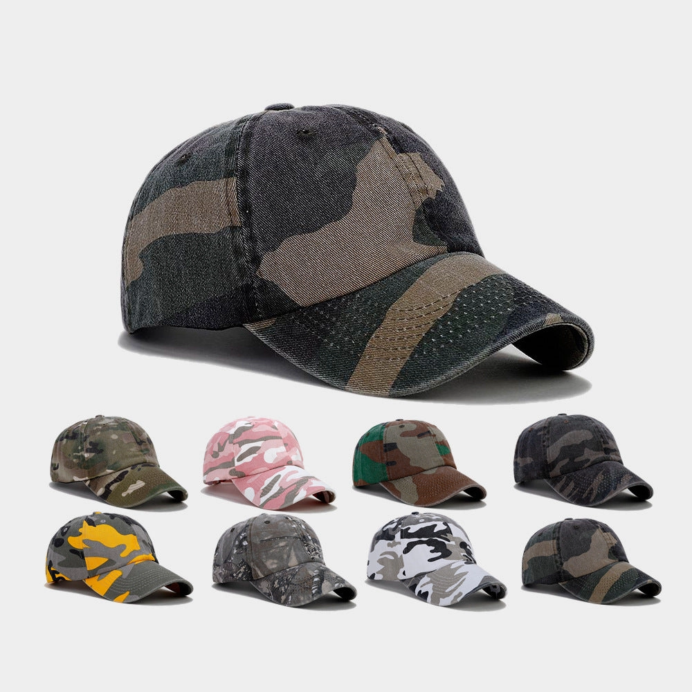 Wholesale Cotton Camouflage Baseball Caps