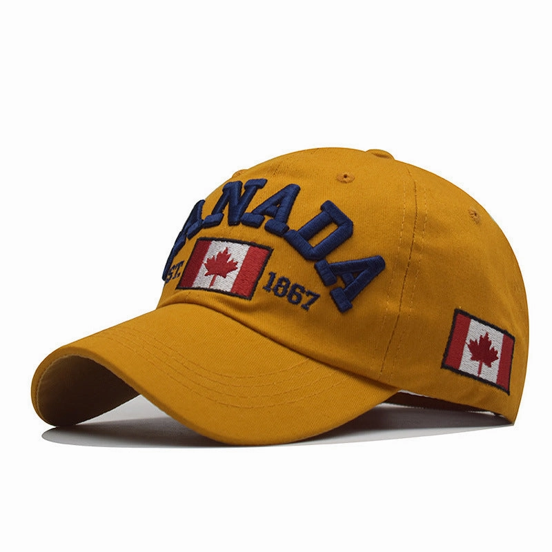 Wholesale Cotton Canadian Baseball Caps