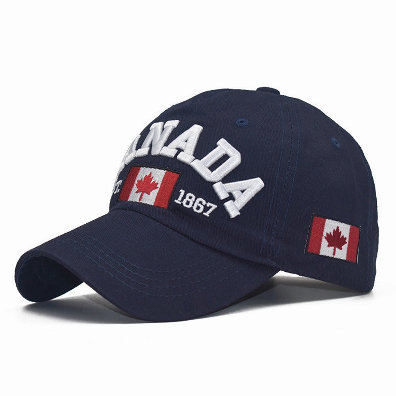 Wholesale Cotton Canadian Baseball Caps